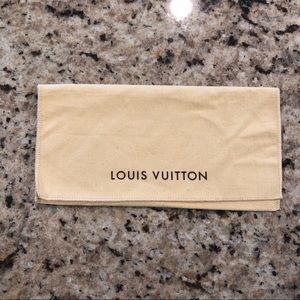 Louis Vuitton Wallet Dust Cover